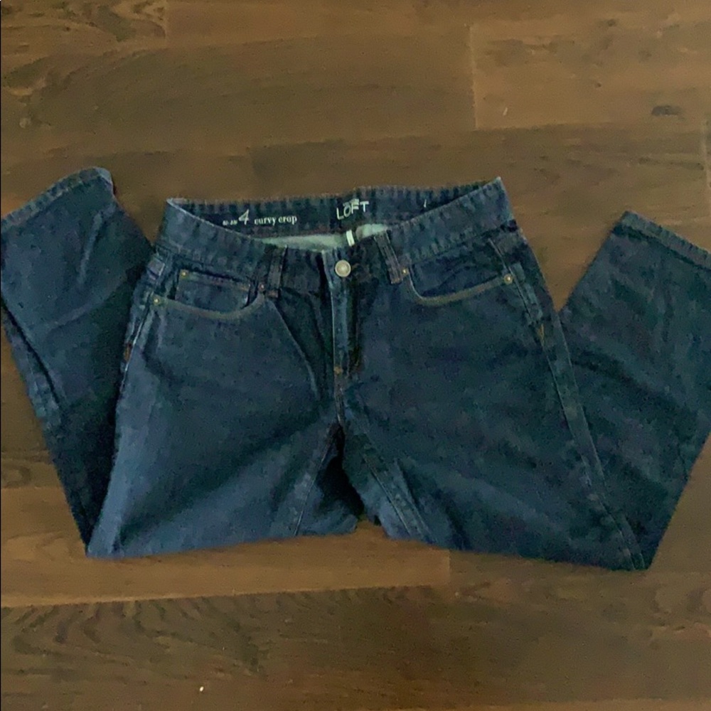 Cropped jeans